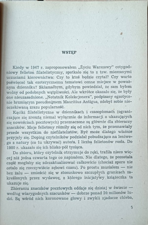 Mauritius Antiqua • Notatnik kolekcjonera | filatelistyka - wstęp