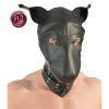 Maska psa imitacja skóry