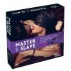 Gra erotyczna z akcesoriami - Master & Slave Bondage Game Purple