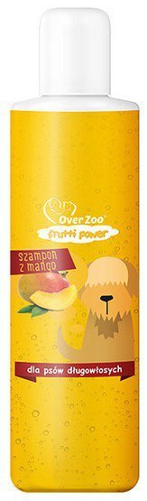 Over Zoo Frutti Power Szampon o zapachu mango - psy długowłose 200ml
