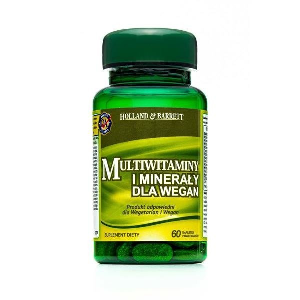 Multiwitaminy i Minerały 60 Tabletek Produkt Wegański