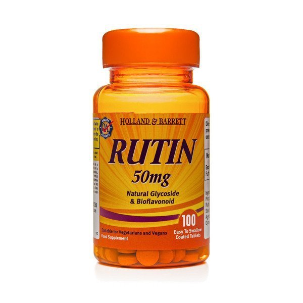 Zestaw Suplementów 2+1 (Gratis) Rutyna 50 mg 100 Tabletek