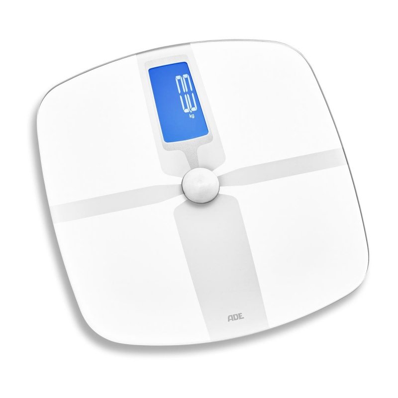 ADE FITVigo BA1800 Cyfrowa waga z analizą składu ciała biała z Bluetooth