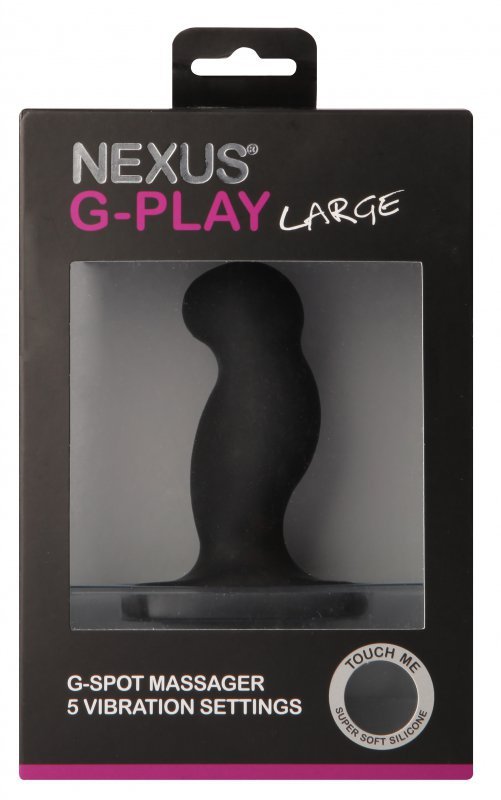 Plug analno waginalny duży - Nexus G-Play Plus Large Purple