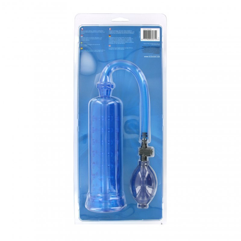 Pompka powiększająca penisa - XLsucker Penis Pump Blue
