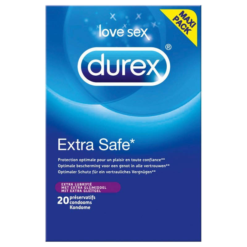 Prezerwatywy - Durex Originals Extra Safe Condoms 20 szt