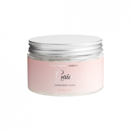 GAIA peeling cukrowy do ciała z opuncją, arganem i srebrnym pyłem