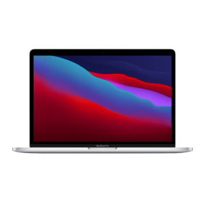 MacBook Pro 13 Apple M1 - 8-core CPU + 8-core GPU / 16GB RAM / 256GB SSD / 2 x Thunderbolt / Silver - EN