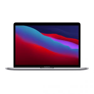 MacBook Pro 13 s procesorom Apple M1 - 8-core CPU + 8-core GPU / 16GB RAM / 512GB SSD / 2 x Thunderbolt / Space Gray (Kozmická sivá) 2020 - klávesnica SK