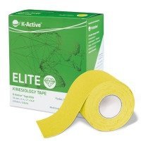 K-Active Elite Kinesiology Tape kolor żółty 5cm/5m (Nitto)