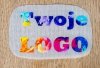 Naprasowanka z Twoim LOGO - 10cm x 10cm - zestaw 100 sztuk 
