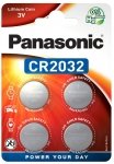 Cr2032 4Bl Panasonic Bateria