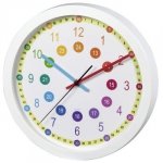 Zegar dziecięcy Easy Learning średnica 30 cm - Hama