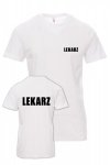 Koszulka biała - znakowanie - LEKARZ - 