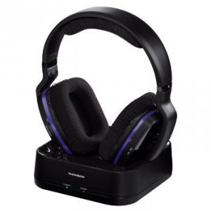 Słuchawki nauszne Bluetooth WHP3311 czarne - Thomson