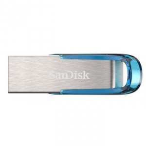 Dysk USB 3.0 Cruzer Ultra Flair 64GB niebieski - SanDisk