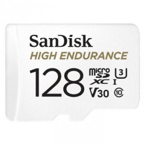 Karta pamięci MicroSDXC High Endurance 128GB 100MB/s c10, 10000h - SanDisk