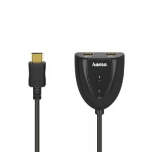 Rozdzielacz HDMI 2x1 - Hama