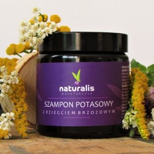 Potasowy szampon z dziegciem brzozowym - Naturalis
