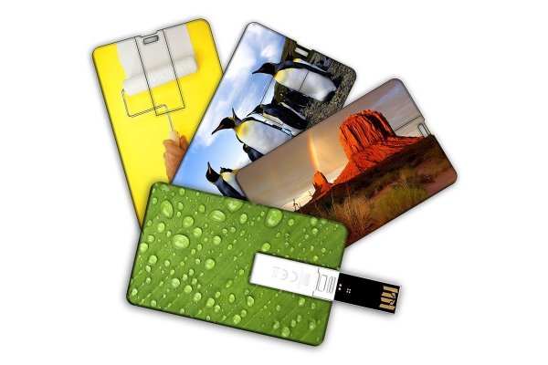 100 sztuk -pamięć USB z nadrukiem pendrive - karta kredytowa USB CC009