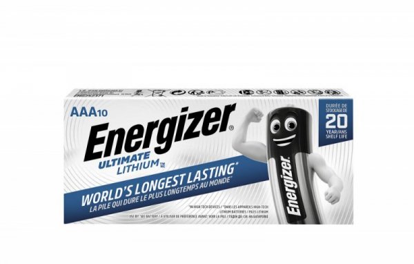L92 10Bl R03 Energizer Litowa Ultimate Lithium Aaa