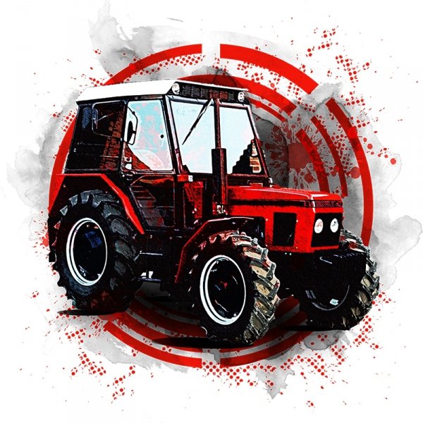 Koszulka rolnicza - ciągnik Zetor