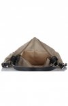 Kožené kabelka batůžek Vittoria Gotti béžová V1670C