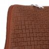 Kožené kabelka listonoška Genuine Leather zrzavá A7