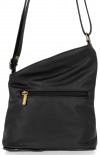 Kožené kabelka univerzální Vittoria Gotti černá V2467