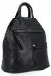 Dámská kabelka batůžek Hernan černá HB0195