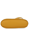 Kožené kabelka listonoška Vittoria Gotti hořčicová V2467
