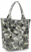 Kožené kabelka shopper bag Vittoria Gotti V15