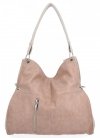 Dámská kabelka shopper bag Hernan pudrová růžová HB0170