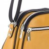 Kožené kabelka listonoška Genuine Leather žlutá 5100