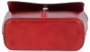 Kožené kabelka listonoška Vittoria Gotti červená VG2012