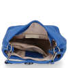 Kožené kabelka univerzální Vittoria Gotti modrá V3077