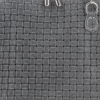 Kožené kabelka listonoška Genuine Leather šedá A7