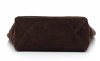 Kožené kabelka univerzální Genuine Leather čokoládová 808036