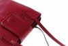 Kožené kabelka univerzální Vera Pelle červená 111
