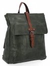 Dámská kabelka batůžek Herisson zelená 1502A512