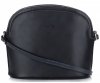 Kožené kabelka listonoška Genuine Leather černá E4098