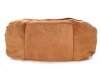 Kožené kabelka listonoška Genuine Leather zrzavá 1324