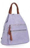 Dámská kabelka batůžek Herisson světle fialová 1502H303