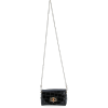 Kožené kabelka listonoška Vittoria Gotti černá B30