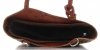 Kožené kabelka klasická Genuine Leather šedá 494