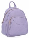 Dámská kabelka batůžek Herisson světle fialová 1202H328
