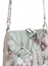 Kožené kabelka listonoška Vittoria Gotti pudrová růžová VF318