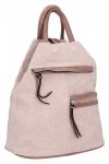 Dámská kabelka batůžek Hernan pudrová růžová HB0195