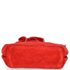 Kožené kabelka listonoška Vittoria Gotti červená V530073CAM