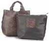 Kožené kabelka shopper bag Genuine Leather zemitá K216